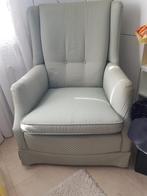 2x fauteuil pastel groen, Huis en Inrichting, Fauteuils, Verzenden, Zo goed als nieuw, 75 tot 100 cm