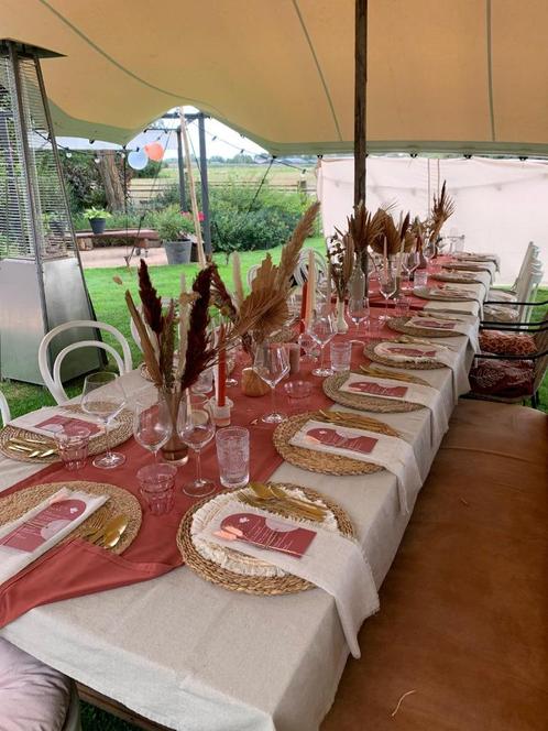 VERHUUR decoratie 21 diner of themafeest. Bohemian, Ibiza, Hobby en Vrije tijd, Feestartikelen | Verhuur, Zo goed als nieuw, Overige