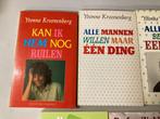 T.K. nog 11 boeken van Yvonne Kroonenberg Zie actuele lijst, Ophalen of Verzenden, Gelezen, Yvonne Kroonenberg