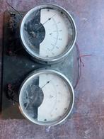 Antieke Volt Ampere meter, Ophalen of Verzenden, Gebruikt