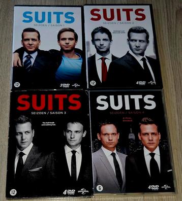 Suits - Seizoen 1 t/m 4 - 15 DVDs beschikbaar voor biedingen