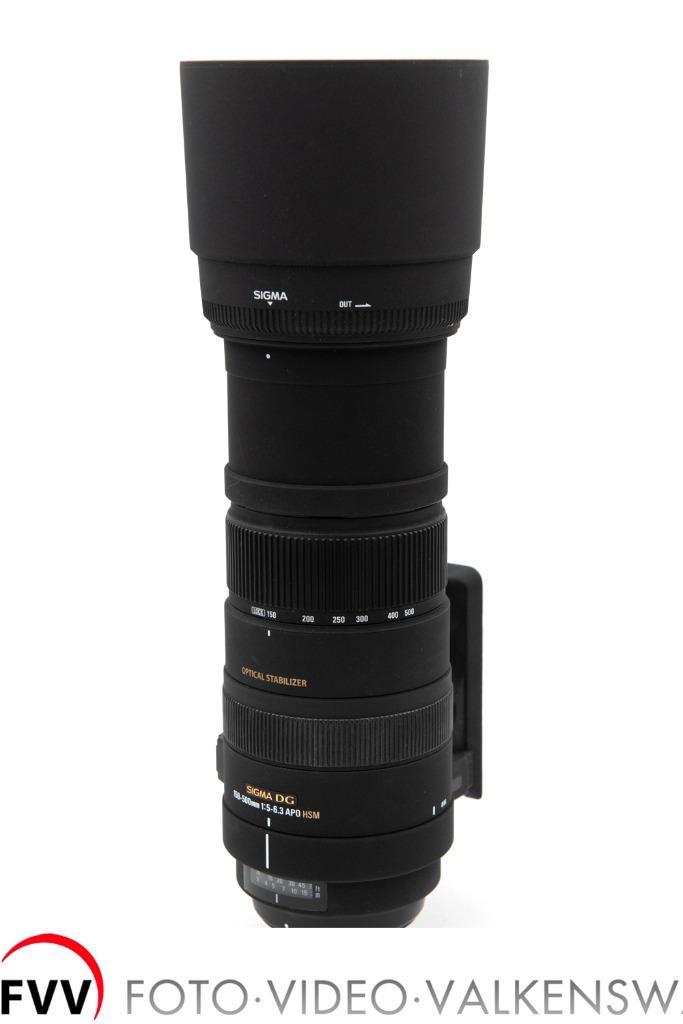 Sigma DG 150-500mm f/5-6.3 APO HSM OS Nikon, Audio, Tv en Foto, Fotografie | Lenzen en Objectieven, Gebruikt, Telelens, Zoom, Ophalen of Verzenden
