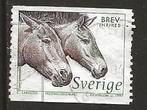 Zweden 162, paarden, Verzenden, Zweden, Gestempeld