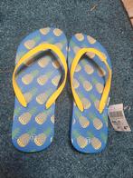 Teenslippers maat 33 jongen meisje ananas blauw, Jongen of Meisje, Overige typen, Nieuw, Ophalen of Verzenden