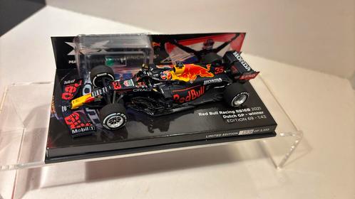 F1 red bull rb16b 2021 win dutch max Verstappen minichamps, Hobby en Vrije tijd, Modelauto's | 1:43, Zo goed als nieuw, Auto, MiniChamps