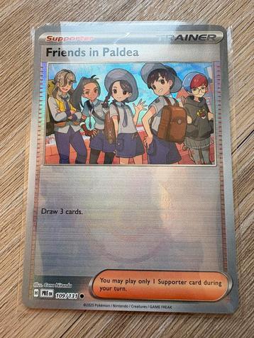Friends in Paldea #109/131 Pokeball Prismatic Evolutions  beschikbaar voor biedingen