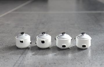Retro rijstkoker miniatuur nieuw 1:12 beschikbaar voor biedingen
