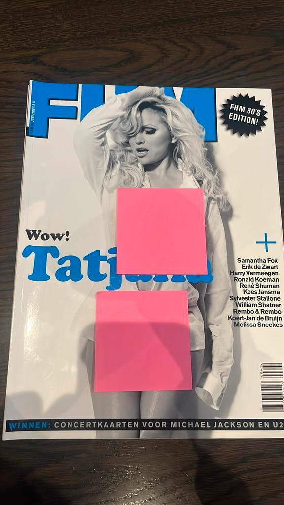Collectors item Fhm 2009 Tatjana Simic Sylvester Stallone, Verzamelen, Tijdschriften, Kranten en Knipsels, Tijdschrift, 1980 tot heden