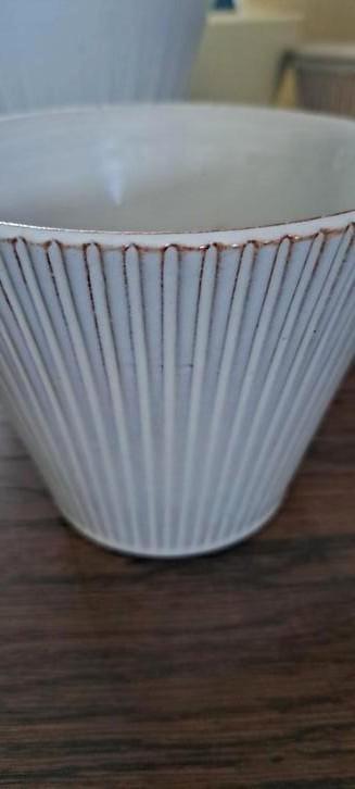 Adco maat 0 60-er jaren bloempot retro vintage nostalgie, Tuin en Terras, Bloempotten, Gebruikt, Aardewerk, Binnen, Minder dan 40 cm