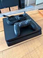 PS4 Slim 500GB + 5 Games - Zo Goed Als Nieuw, Spelcomputers en Games, Spelcomputers | Sony PlayStation 4, Ophalen, Zo goed als nieuw