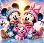 5 Disney diamond painting pakket 50x50 ronde steentjes 20, Ophalen of Verzenden, Nieuw, Knutselwerk