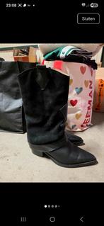 DWRS Label Shetland Western boots, DWRS, Hoge laarzen, Zwart, Ophalen of Verzenden