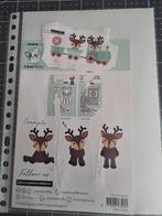 Creative craftlab hert + treintje, Hobby en Vrije tijd, Kaarten | Zelf maken, Ophalen of Verzenden, Gebruikt, Overige thema's