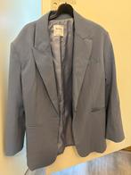 Oversized blazer blauw/grijs XS - Nieuw!, Nieuw, Jasje, Maat 34 (XS) of kleiner, Verzenden