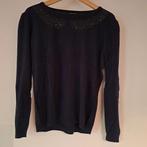 donker blauw shirt question, Ophalen of Verzenden, Zo goed als nieuw, Blauw, Lange mouw