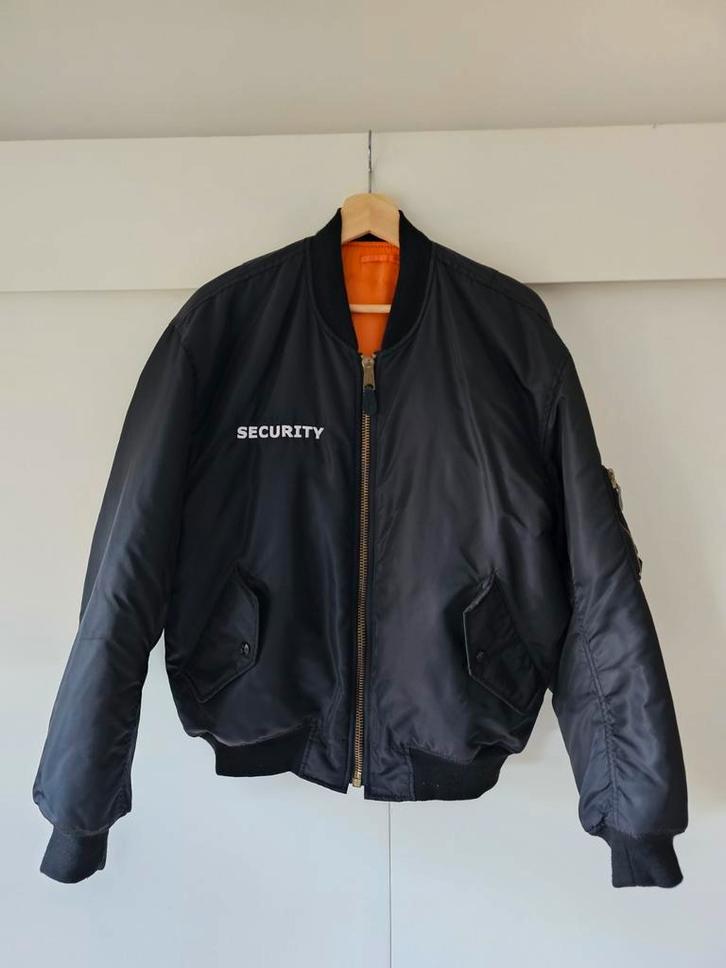 Bomberjas Fostex Zwart Medium, Kleding | Heren, Overige Herenkleding, Zo goed als nieuw, Ophalen of Verzenden