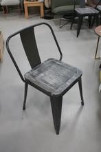Hippe nieuwe eetkamerstoelen Tolix metaal hout industrieel, Huis en Inrichting, Stoelen, Ophalen, Nieuw, Metaal, Vijf, Zes of meer stoelen