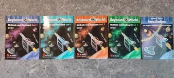 Keyboard World deel 1 2 3 4 + feestliedjes beschikbaar voor biedingen