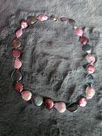 Elegante Parel Ketting, Overige materialen, Paars, Ophalen of Verzenden, Zo goed als nieuw