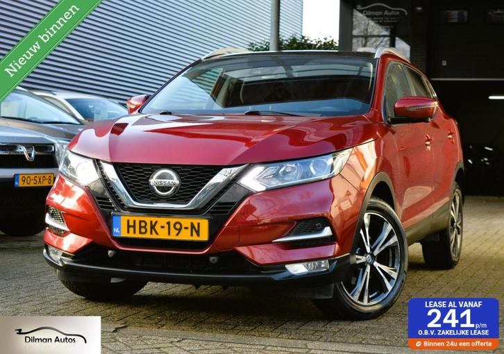 Nissan Qashqai 1.3 DIG-T N-Connecta/Pano/Navi/360 Camera/Pdc, Auto's, Nissan, Bedrijf, Te koop, Qashqai, 360° camera, ABS, Airbags