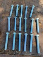 22 stuks nieuwe zeskant tapbouten, 20mm x 200mm, Ophalen of Verzenden, Nieuw, 100 tot 250 mm, Bouten of Moeren