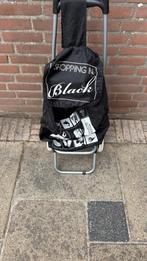 Boodschappen trolley, 30 cm of meer, Zwart, Zo goed als nieuw, 75 cm of meer
