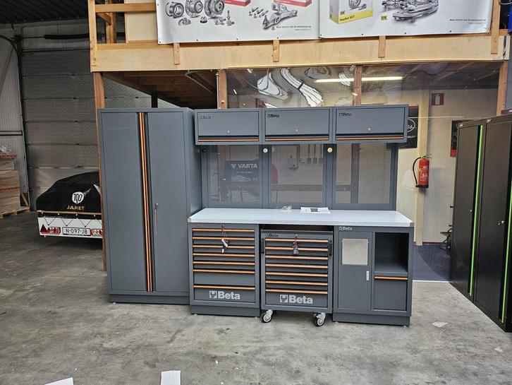Beta C45PRO 2.0 garage kasten wand keuken werkbank gevuld, Auto diversen, Autogereedschap, Nieuw, Ophalen of Verzenden