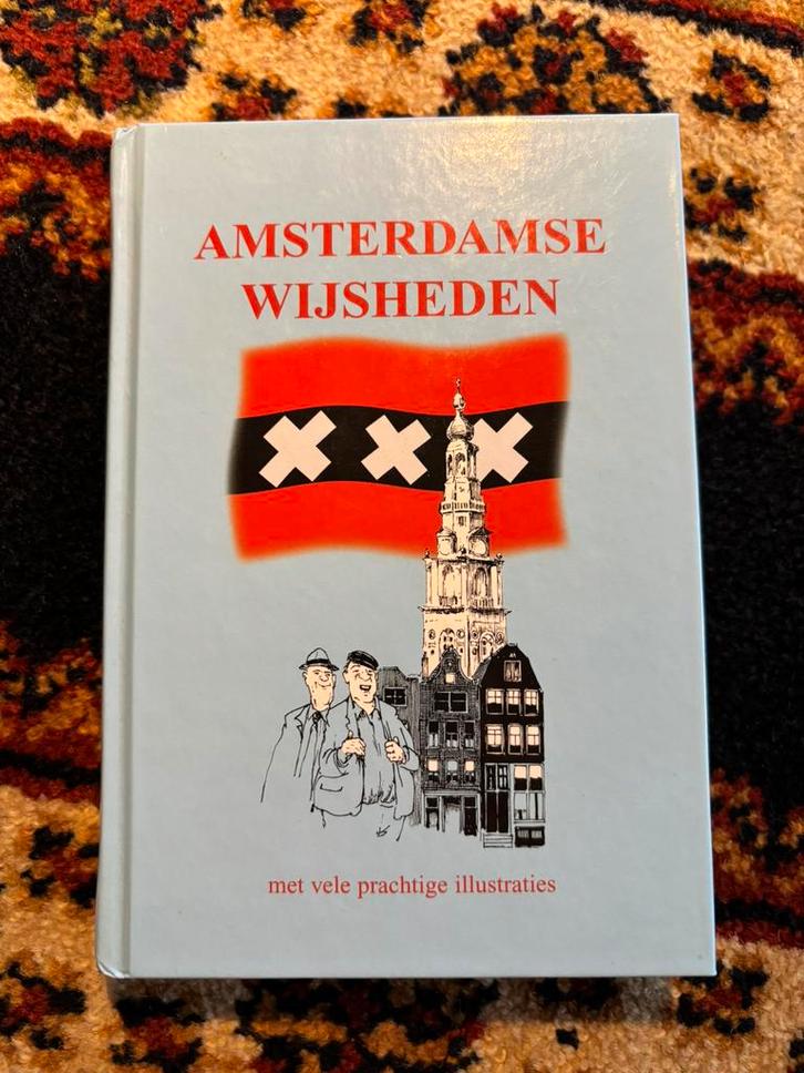 Boek: Amsterdamse wijsheden (nieuwstaat!), Boeken, Humor, Zo goed als nieuw, Verhalen, Ophalen of Verzenden