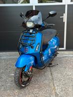 Vespa Sprint 2017 Brom 80cc 4t2v Azurro Blauw, Ophalen, Overige modellen, Maximaal 45 km/u, Zo goed als nieuw