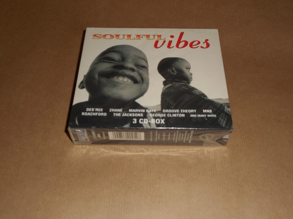 3 CD Soulful Vibes, Ophalen of Verzenden, 1960 tot 1980, Zo goed als nieuw