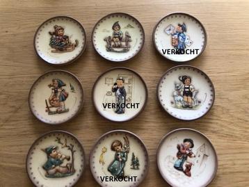 Hummelbordjes doorsnede 10 cm zie (Reyshof) beschikbaar voor biedingen