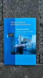 A.F. Snoeck Henkemans - Argumentatie, Boeken, Ophalen of Verzenden, Zo goed als nieuw, A.F. Snoeck Henkemans; F.H. van Eemeren
