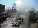 waterkanon op wielen   +40 mtr breed, Tuin en Terras, Tuinsproeiers, Ophalen, Gebruikt, Kanonsproeier