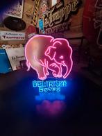 Delirium tremens lichtreclame, Ophalen of Verzenden, Gebruikt, Reclamebord, Plaat of Schild, Overige merken