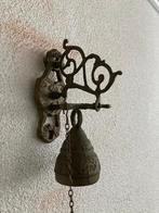Antieke bronzen deurbel, Antiek en Kunst, Ophalen, Koper of Brons