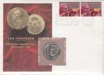 Nederland ECU brief No. 9 Nobelprijs Jan Tinbergen 1995, Postzegels en Munten, Ophalen of Verzenden, Overige materialen, Nederland