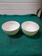 schaaltjes lof juuw groen geblokt, Ophalen of Verzenden