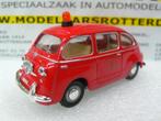 fiat 600 multipla -brandweer- giocher   1/43, Verzenden, Nieuw, Auto, Overige merken