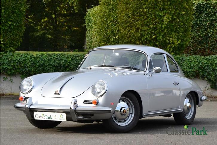 Porsche 356 B T6 Coupé (bj 1962), Auto's, Oldtimers, Bedrijf, Te koop, Lederen bekleding, Metallic lak, Porsche, Benzine, Coupé