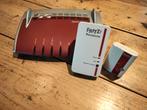 Fritzbox Router met Powerline en Repeater, Ophalen of Verzenden, Gebruikt