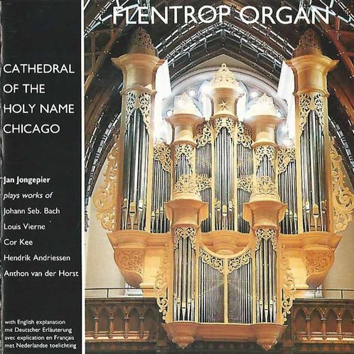 OrgelCD: Jan Jongepier - Flentrop Organ Chicago, Cd's en Dvd's, Cd's | Religie en Gospel, Zo goed als nieuw, Koren of Klassiek