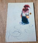 Schaatser op het ijs - Miro Hanåk, Verzamelen, Verzenden, 1980 tot heden, Gelopen, Overige thema's