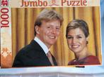 Puzzel Koning en Koningin 1000, Hobby en Vrije tijd, Ophalen of Verzenden, 500 t/m 1500 stukjes, Gebruikt, Legpuzzel