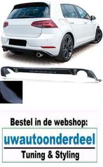 Sport Diffuser Hoogglans Zwart Geschikt Voor VW Golf 7 GTI F