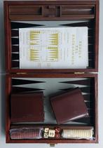 Travel Backgammon, Backgammon op reisformaat, Een of twee spelers, Ophalen of Verzenden, Nieuw, Reisspel