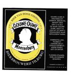 Bieretiket Gouwe Ouwe Moerenburg - Bierbrouwerij Tilburg, Ophalen of Verzenden, Nieuw, Overige typen, Overige merken