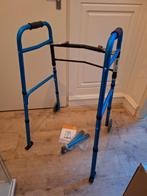 Opklapbaar looprek blauw - Zo goed als nieuw, Diversen, Looprekken, Ophalen, In hoogte verstelbaar, Zo goed als nieuw