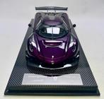 Koenigsegg Jesko 7315 Paars Carbon 1:18 van FrontiArt, Ophalen of Verzenden, Nieuw, Auto, Overige merken