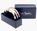 Pierre Cardin armbanden set tri colore, Ophalen of Verzenden, Zo goed als nieuw, 17 tot 18, Dame
