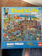 5x That's Life Puzzel - 1000 stukjes, Ophalen of Verzenden, 500 t/m 1500 stukjes, Zo goed als nieuw, Legpuzzel